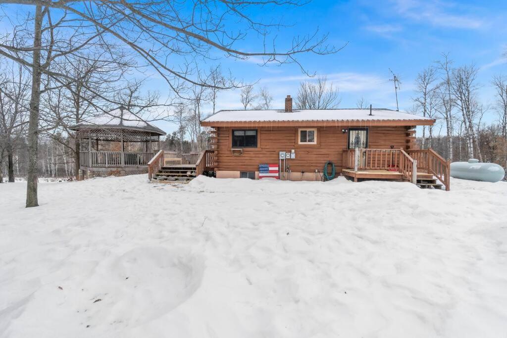 Cozy Cabin With Hottub At Cloverdale Cabins 힝클리 외부 사진